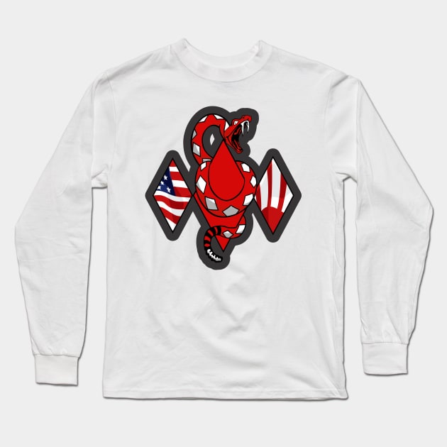 VFA-102 Diamondbacks - Super Hornet Long Sleeve T-Shirt by MBK